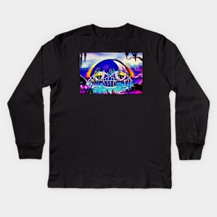 Hall Of Doom Kids Long Sleeve T-Shirt